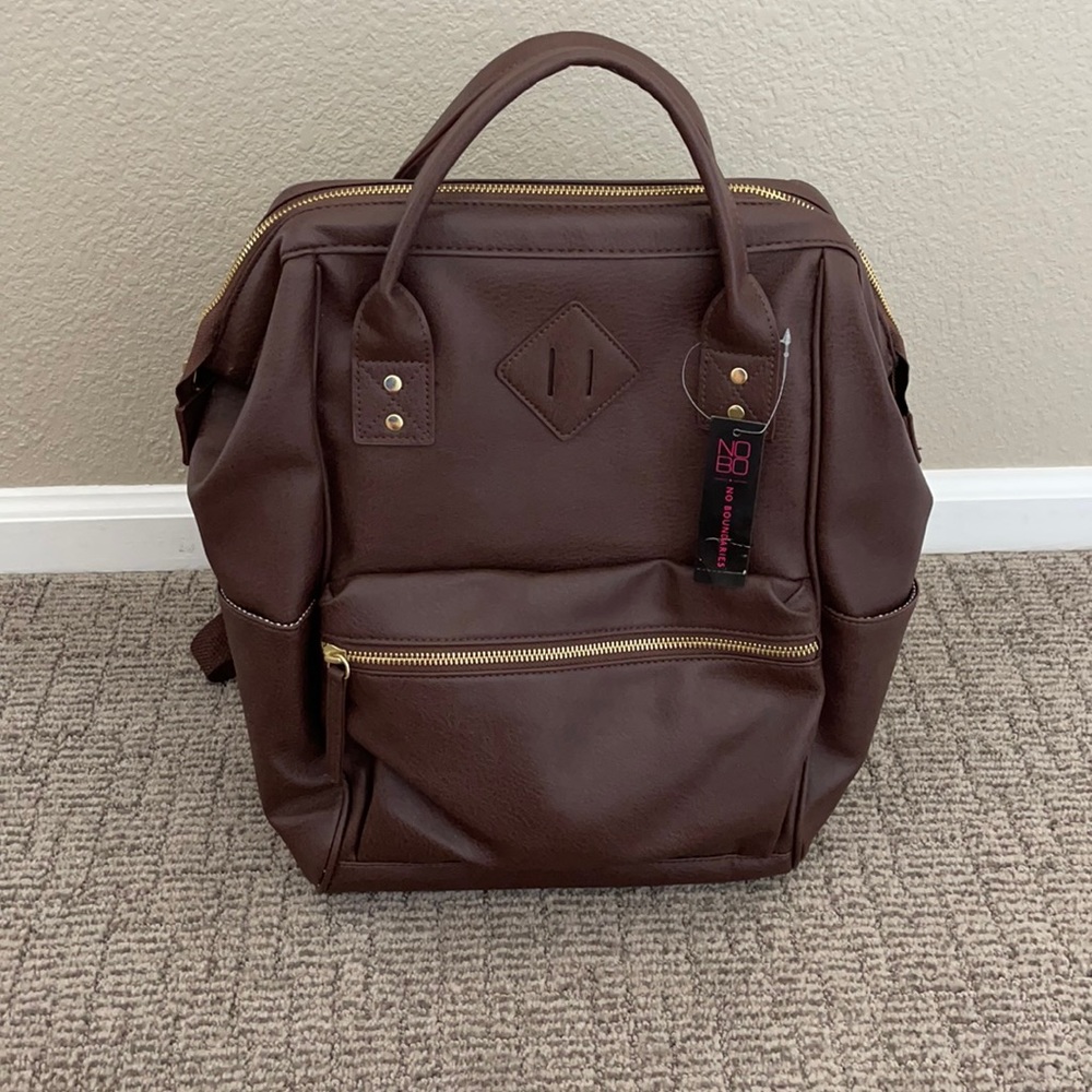 Brown bookbag